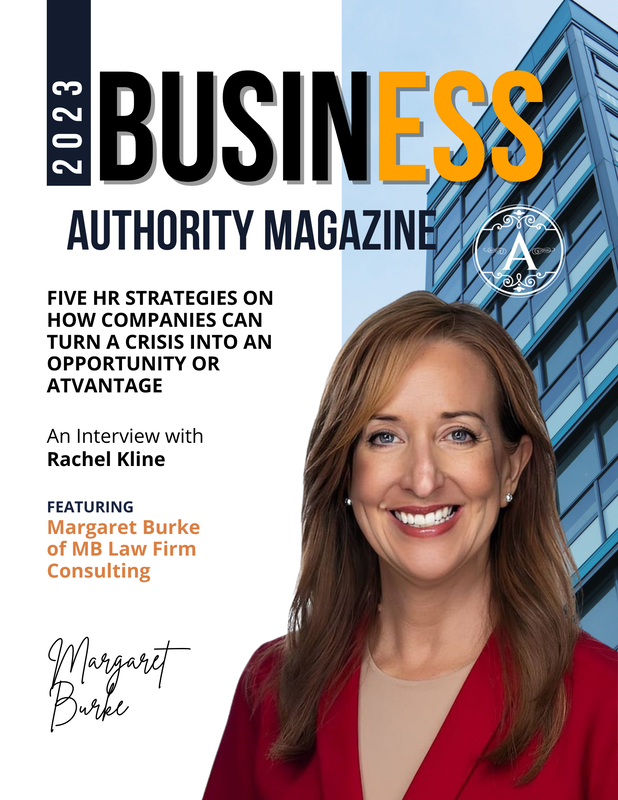2023 Business Authority Magazine, Featuring Margaret Burke of MB Law Consulting